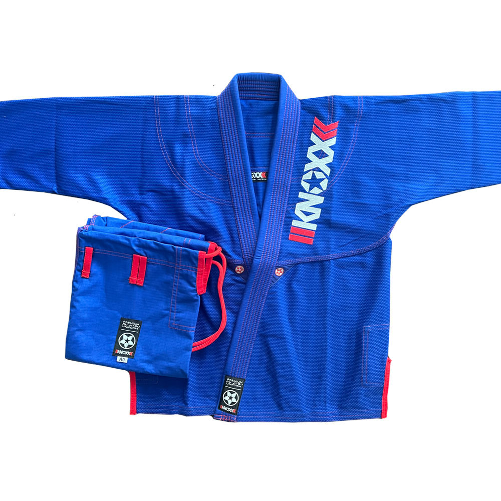 KNOXX Youth Jiu Jitsu "Kusari Pro" Blue/Red Gi