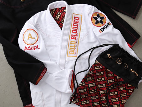 New LIGHT WEIGHT “Gold Blooded” Gi now available