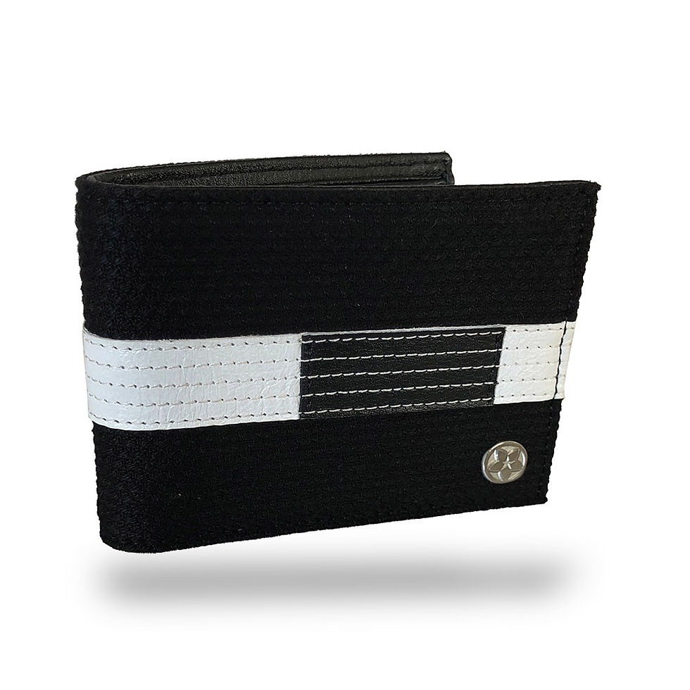 Thumbnail: KNOXX Collectors Edition: Black Jiu Jitsu Gi Wallets in Ranked Belt Colors