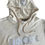 Thumbnail: Premium Gold Label -KNOXX Cream Mock Neck Pullover Hoodie "Mon Logo"