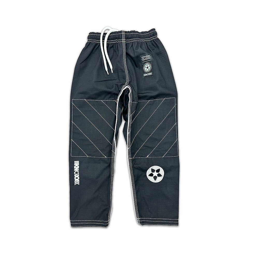 Thumbnail: KNOXX Youth Jiu Jitsu "RWTB Ultra" Black/White