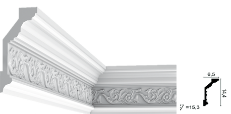 ASC011 L 200 x H 14,4 x l 6,5 cm