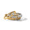 Thumbnail: Brighton - Mystery Of Love Gold Hearts Hinged Bangle
