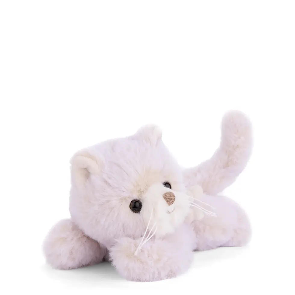 Bukowski Bears - Cozy Cat - White