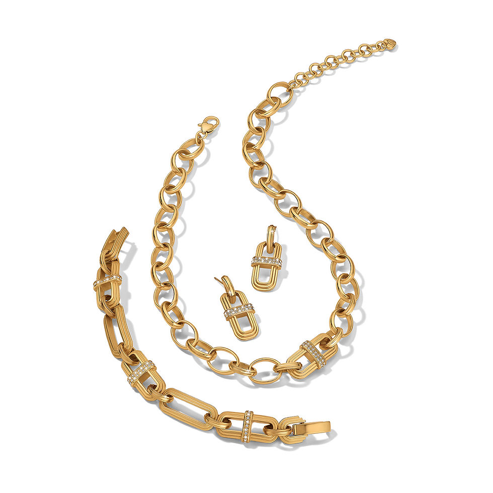 Thumbnail: Brighton - Meridian Aurora Link Short Necklace