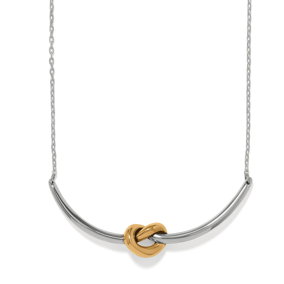 Brighton - Interlok Single Knot 2TN Necklace