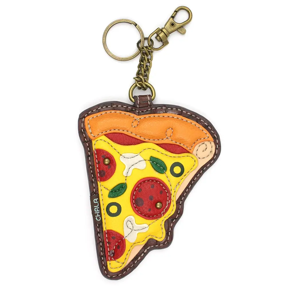Chala - Key Fob/Coin Purse - Pizza