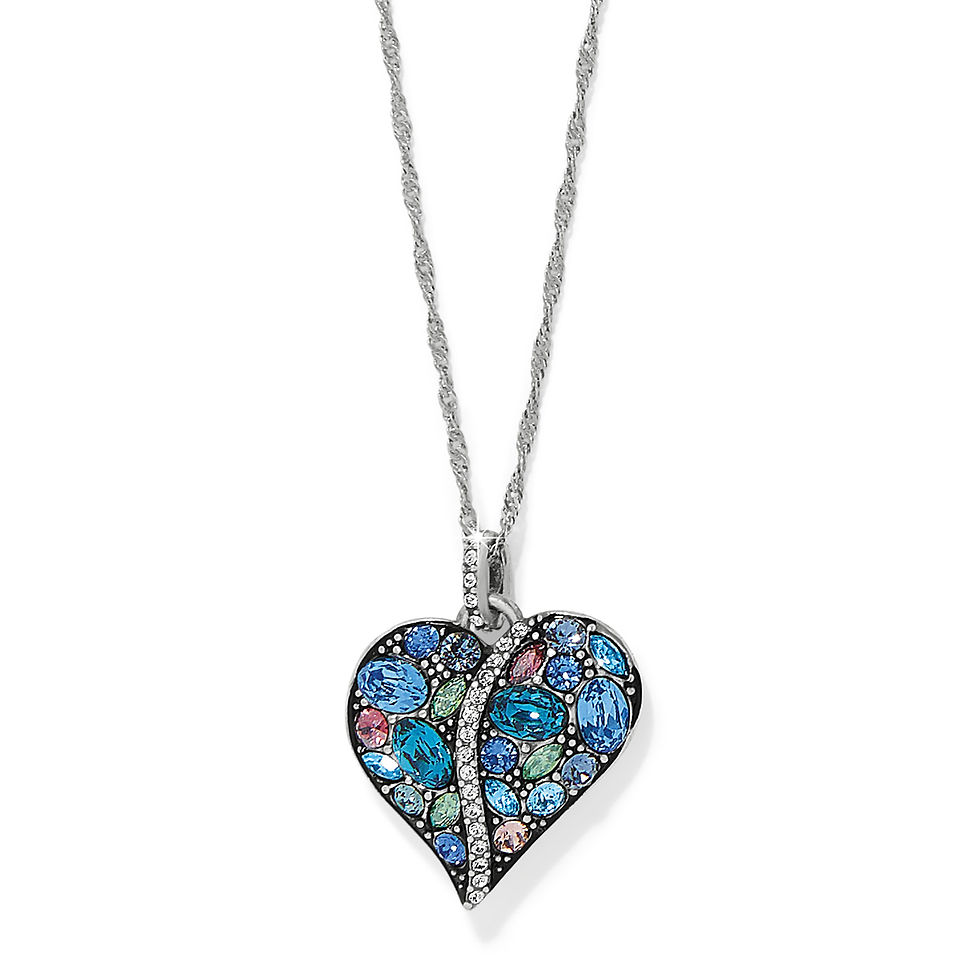 Brighton - Trust Your Journey Heart Necklace