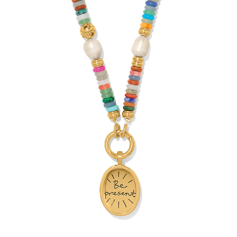 Thumbnail: Brighton - Kosmos Chroma Token Charm Necklace