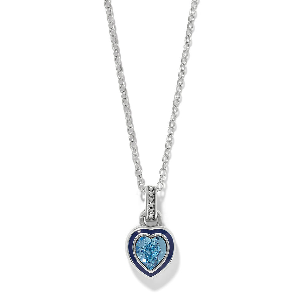 Brighton - Halo Gemma Petite Teardrop Necklace