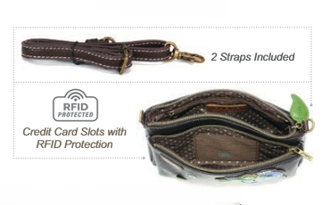 Chala - Deluxe Crossbody - Peacock