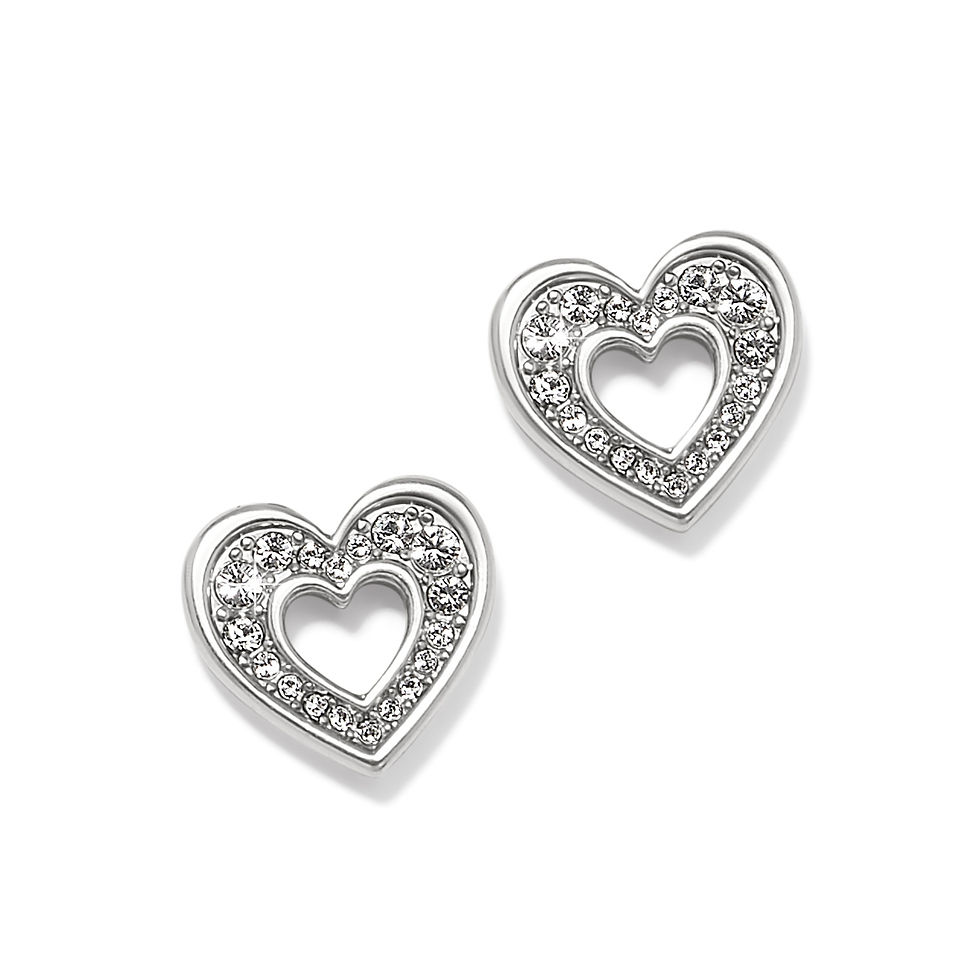Brighton - Enchanting Heart Post Earrings
