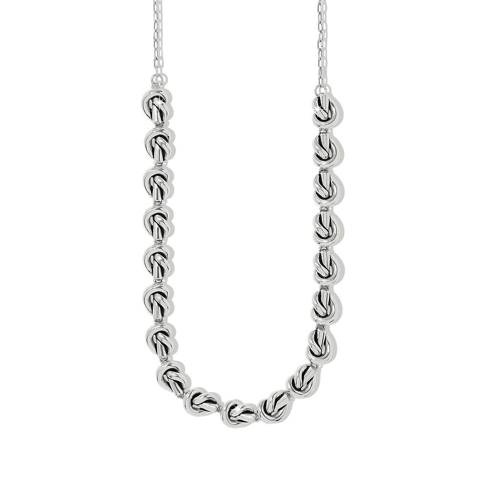 Brighton - Interlok Single Knot Collar Necklace