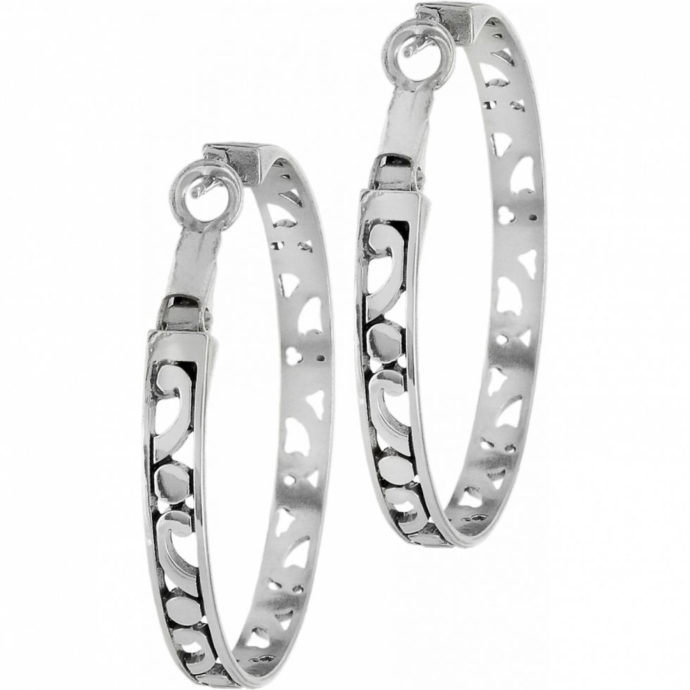 Thumbnail: Brighton - Contempo Large Hoop Earrings
