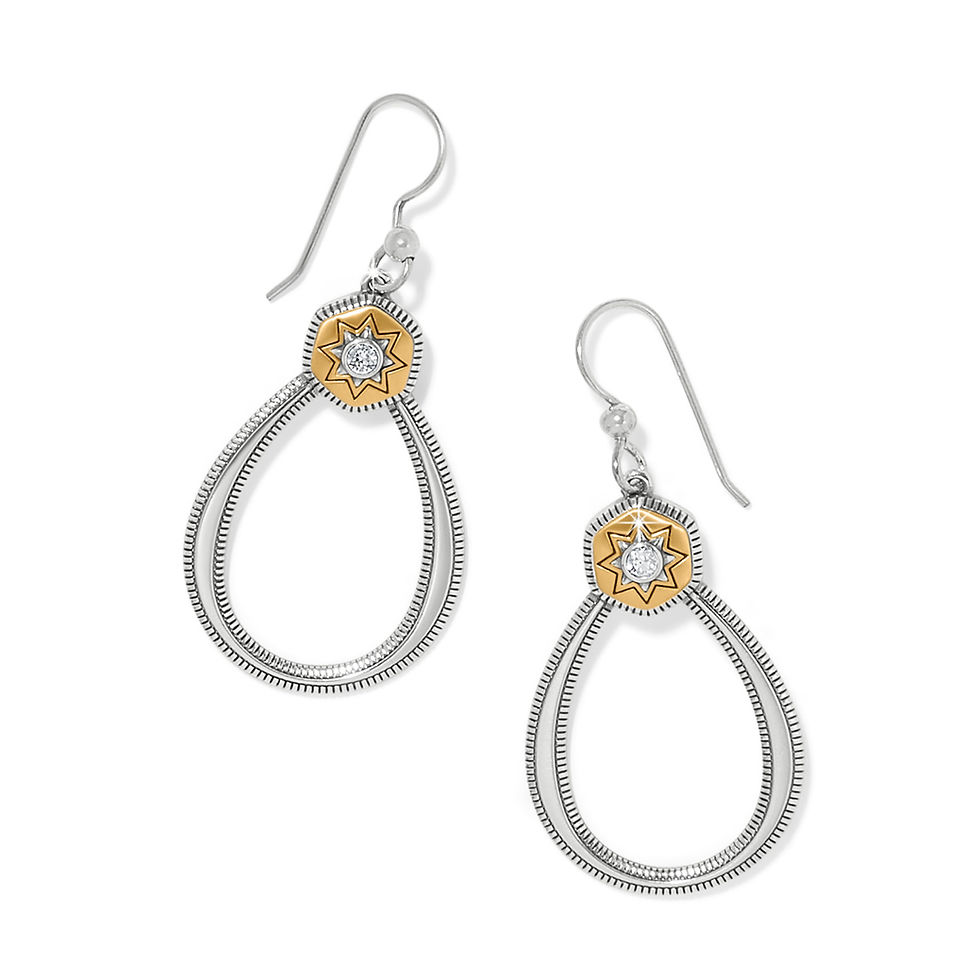 Thumbnail: Brighton - Mosaic Nova French Wire Earrings