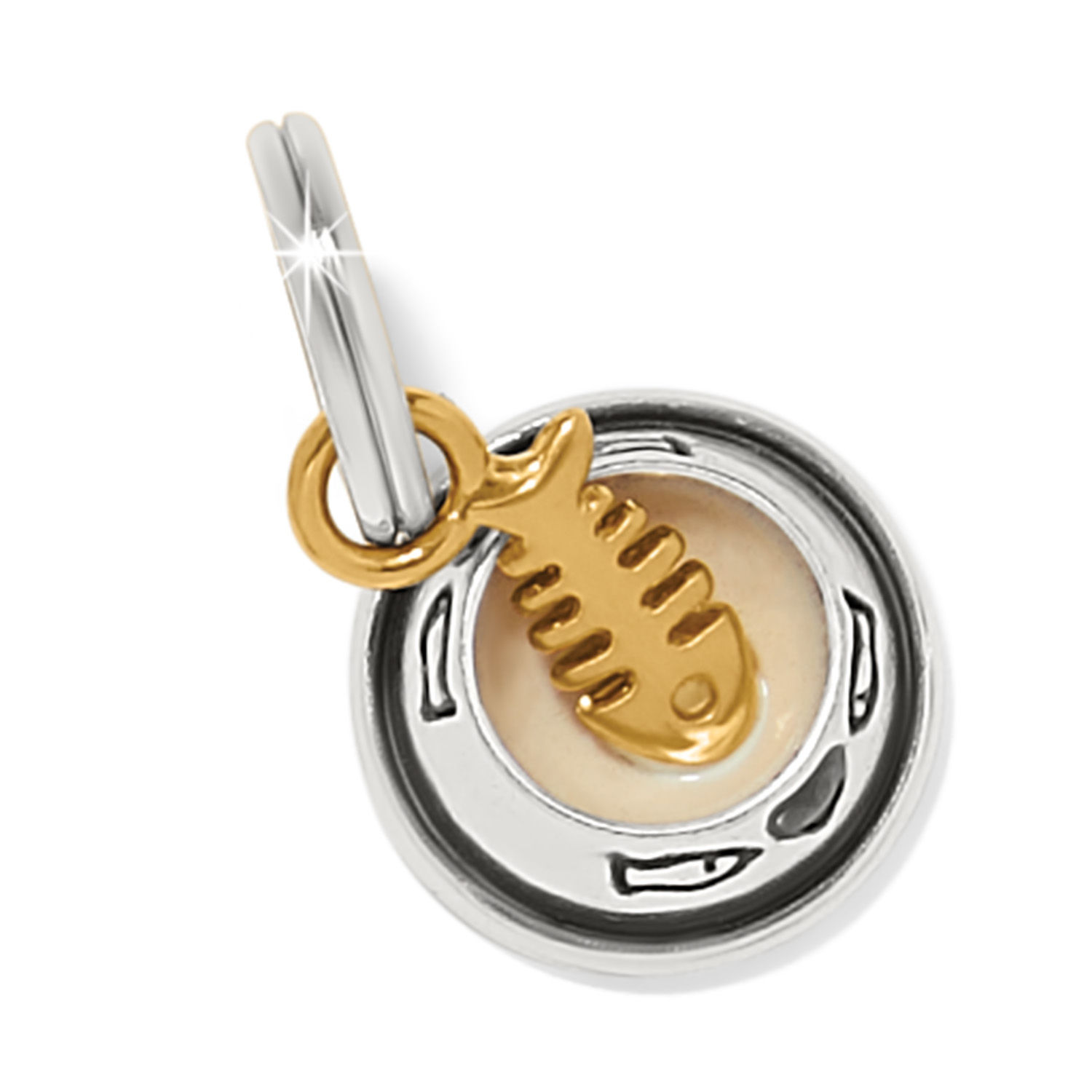 Brighton - Cat Bowl Charm