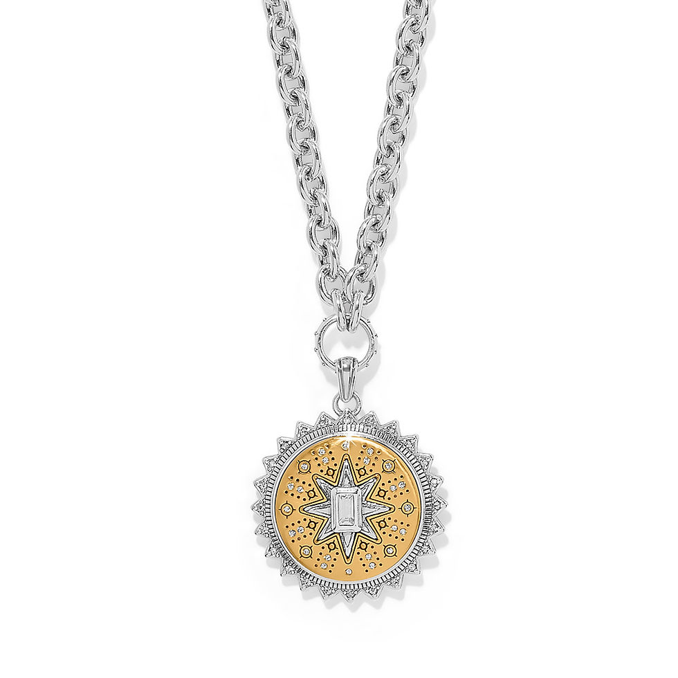 Thumbnail: Brighton - Mosaic Nova Pendant Necklace