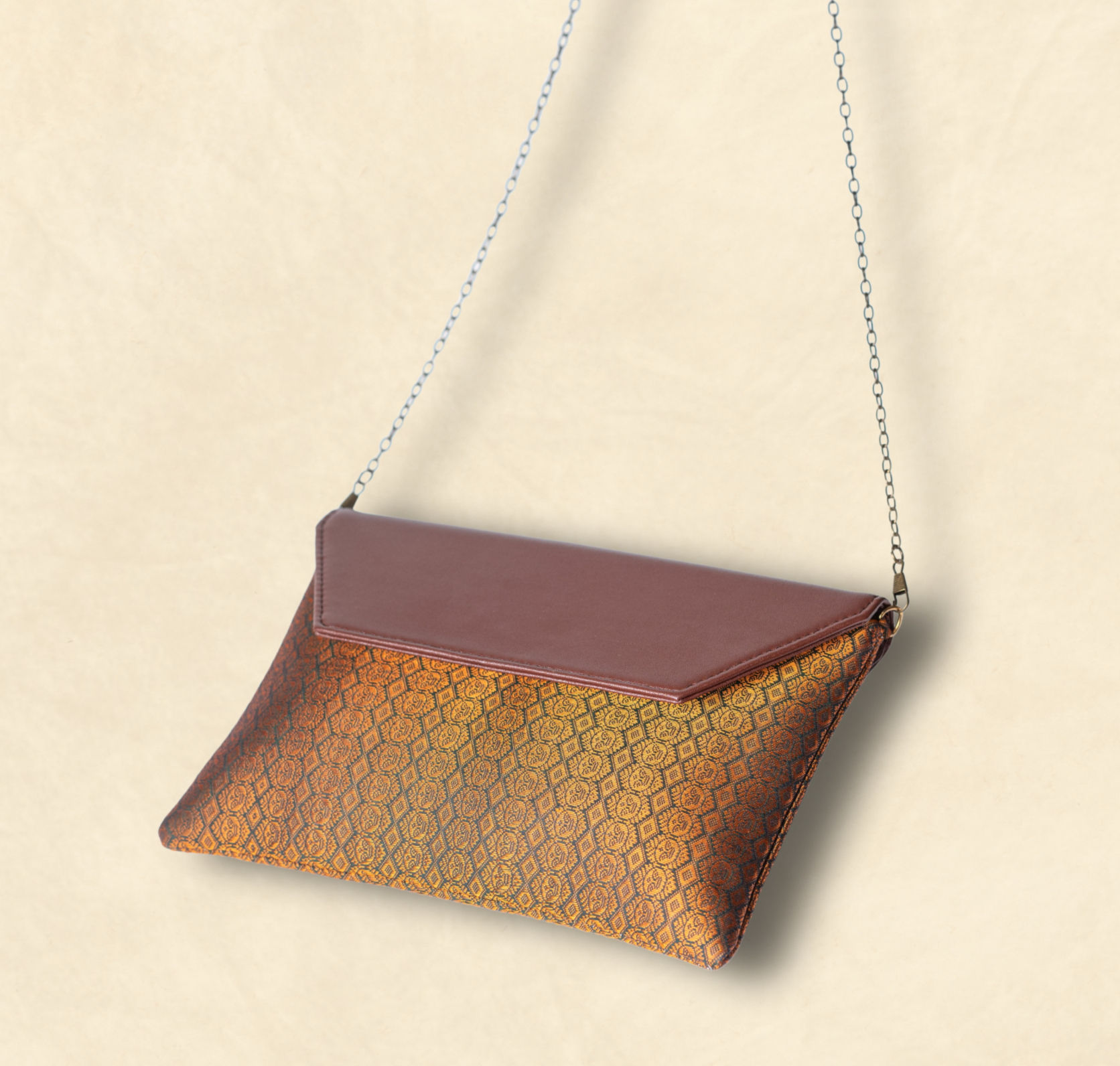 Envelope Sling Bag (Brown)