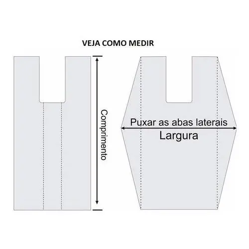 Miniatura: SACOLA PLÁSTICA RECICLADA REFORÇADA 50X60 - VERDE