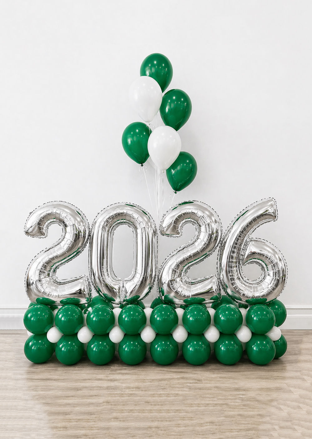 2026 Graduation Balloon Number Stack - Custom Colors