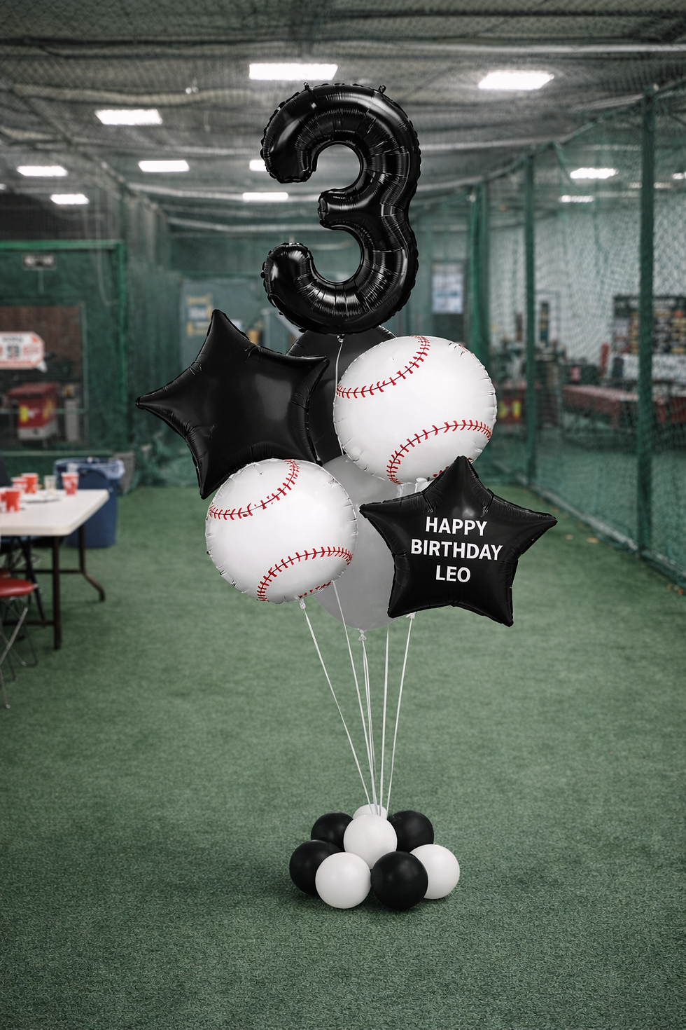 White sox baseball balloons delivery near me