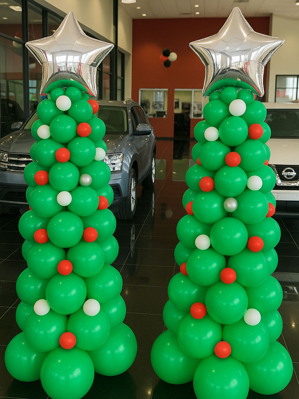 Balloon Christmas Tree