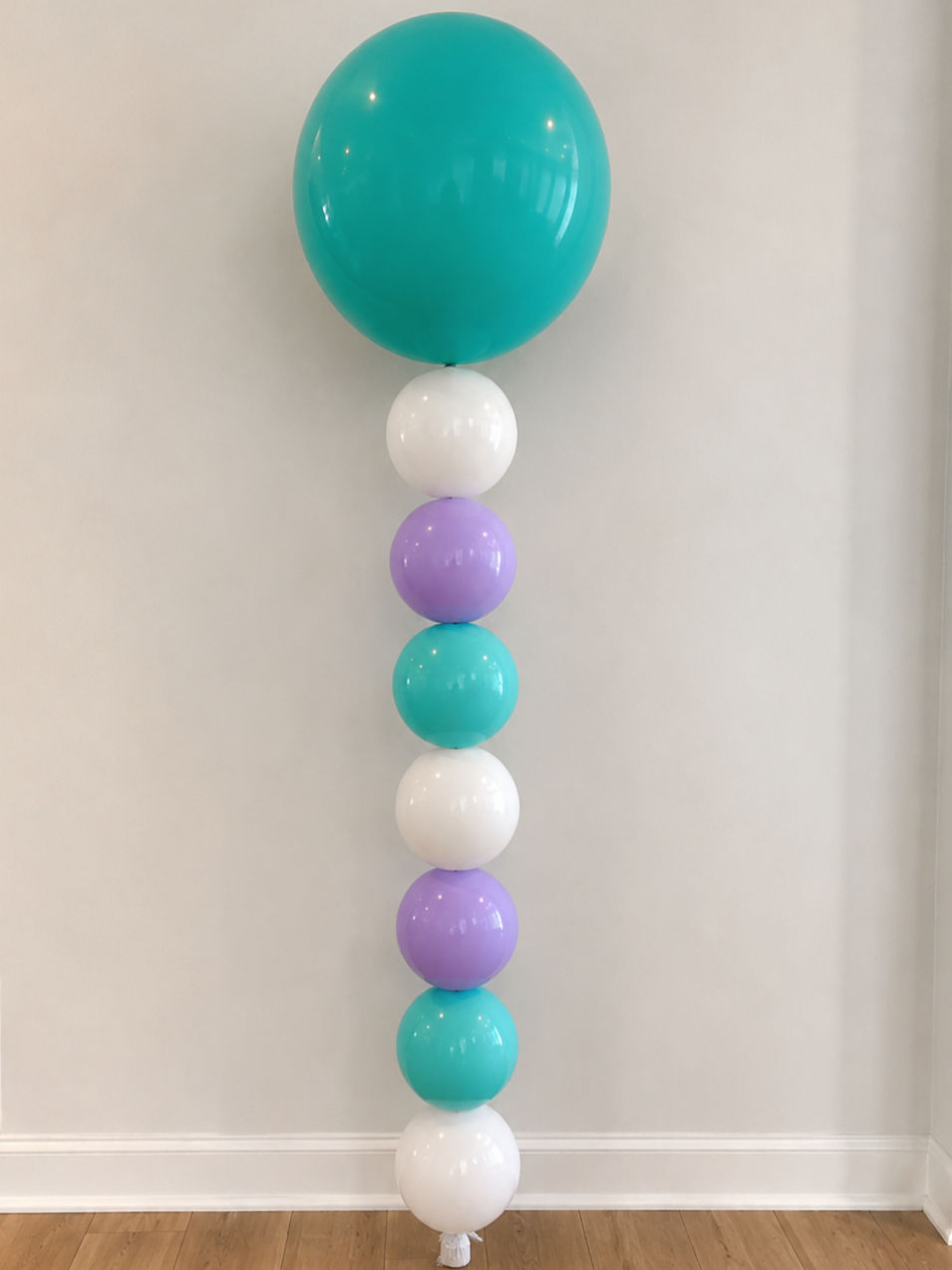 Beaded Balloon Column