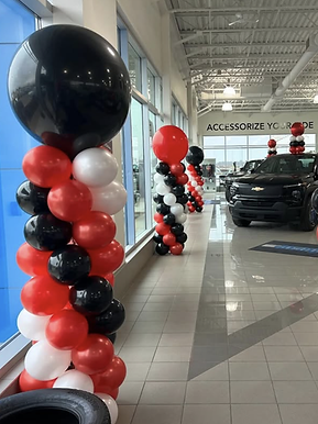 car dealership showroom balloon columns.png