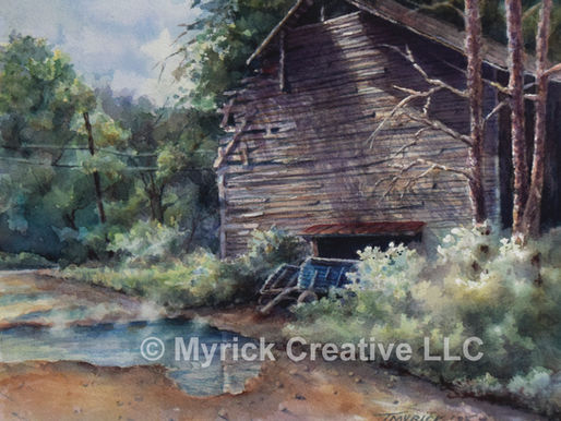 In front of me was a spectacular century-old tobacco barn that looked very much like the ones in many of my childhood memories. .