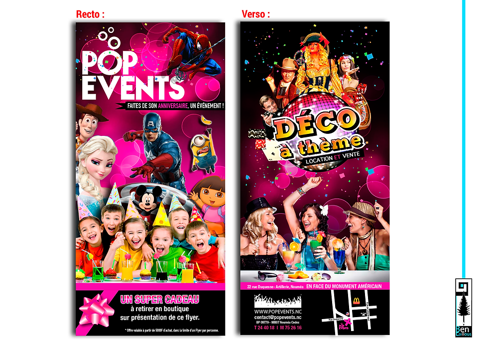 Flyer Pop events