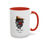 Thumbnail: Navy Chief Sugar Skull Accent Coffee Mug (11/15 oz)