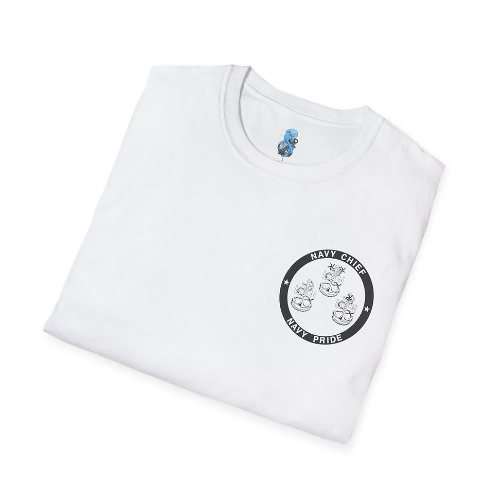 Thumbnail: Navy Chief Sugar Skull Tee  Graphic T-Shirt