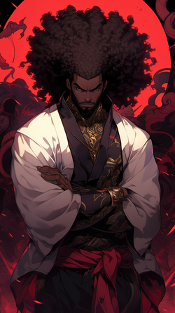 msscrannah_A_full-body_photo_of_an_Afro_Samurai_with_long_hai_12027f01-041f-43dc-8066-1a2d
