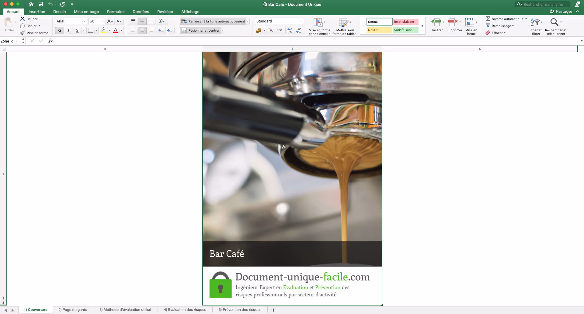Document Unique : Bar - Café