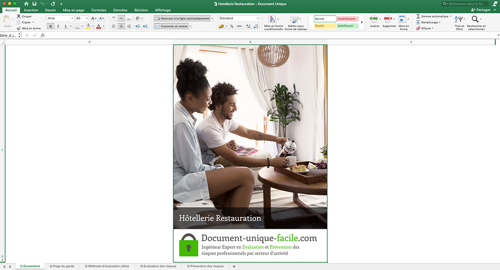 Document Unique Hôtellerie Restauration