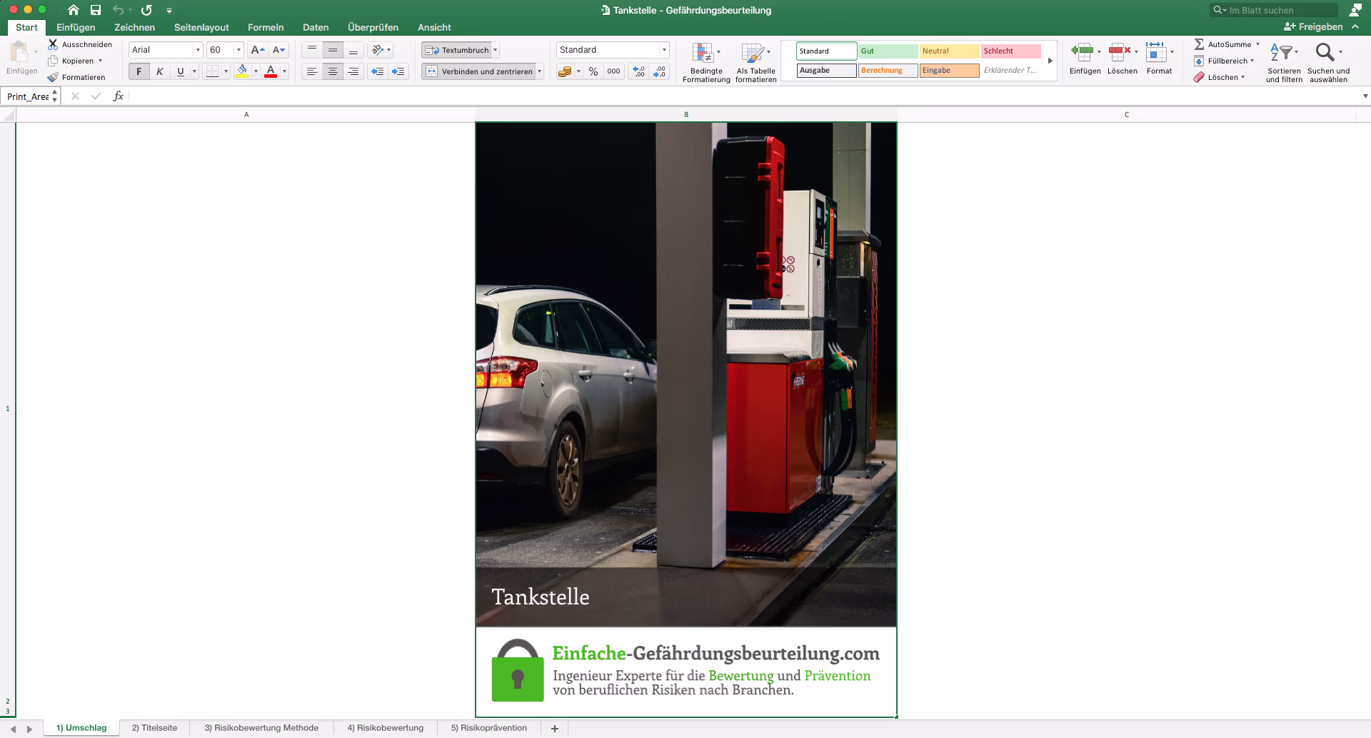 Gefährdungsbeurteilung - Tankstelle