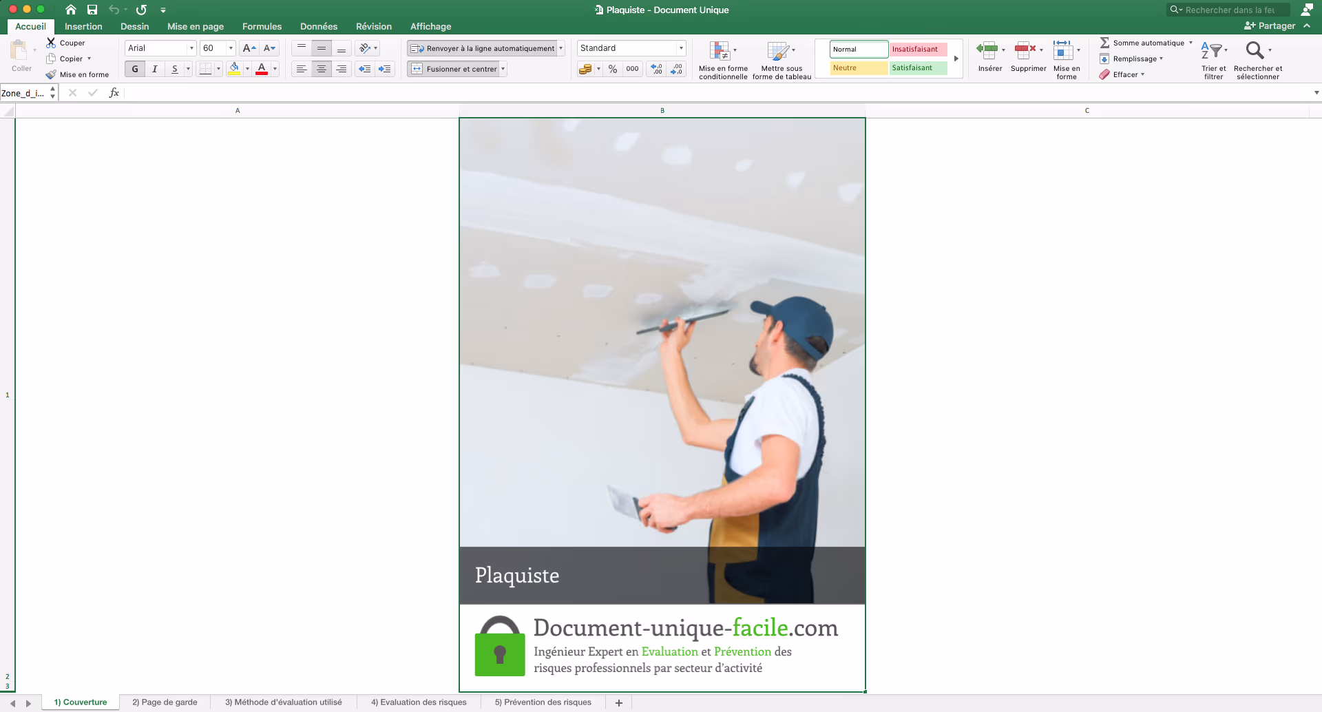 Document Unique : Plaquiste