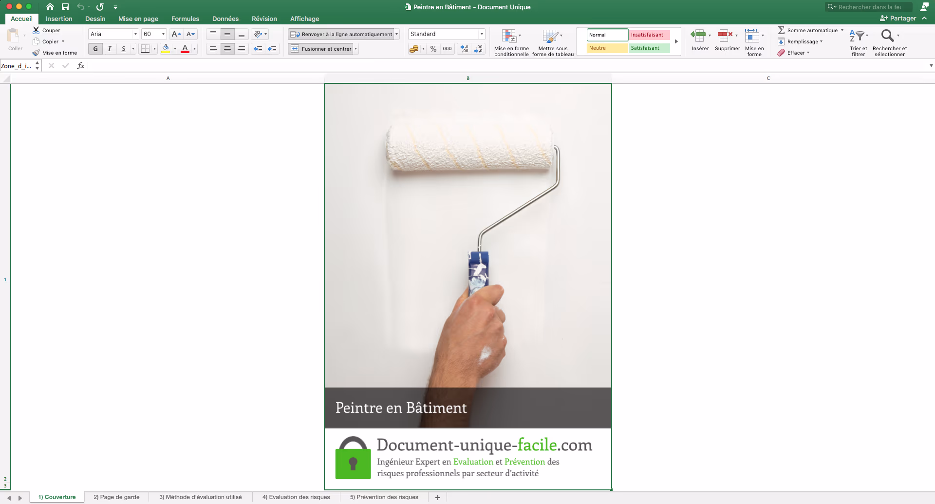 Document Unique : Peintre en Bâtiment