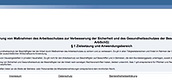 Arbeitsschutzgesetz - § 1 Zielsetzung und Anwendungsbereich