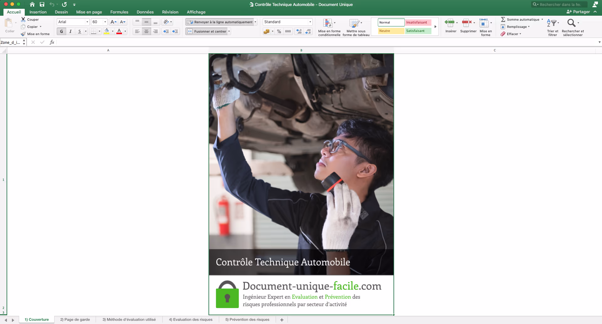 Document Unique : Contrôle Technique Automobile