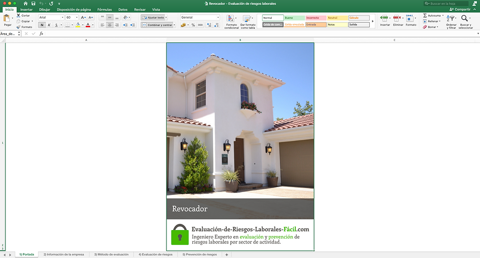 Evaluación de riesgos laborales Revocador - Ilustración