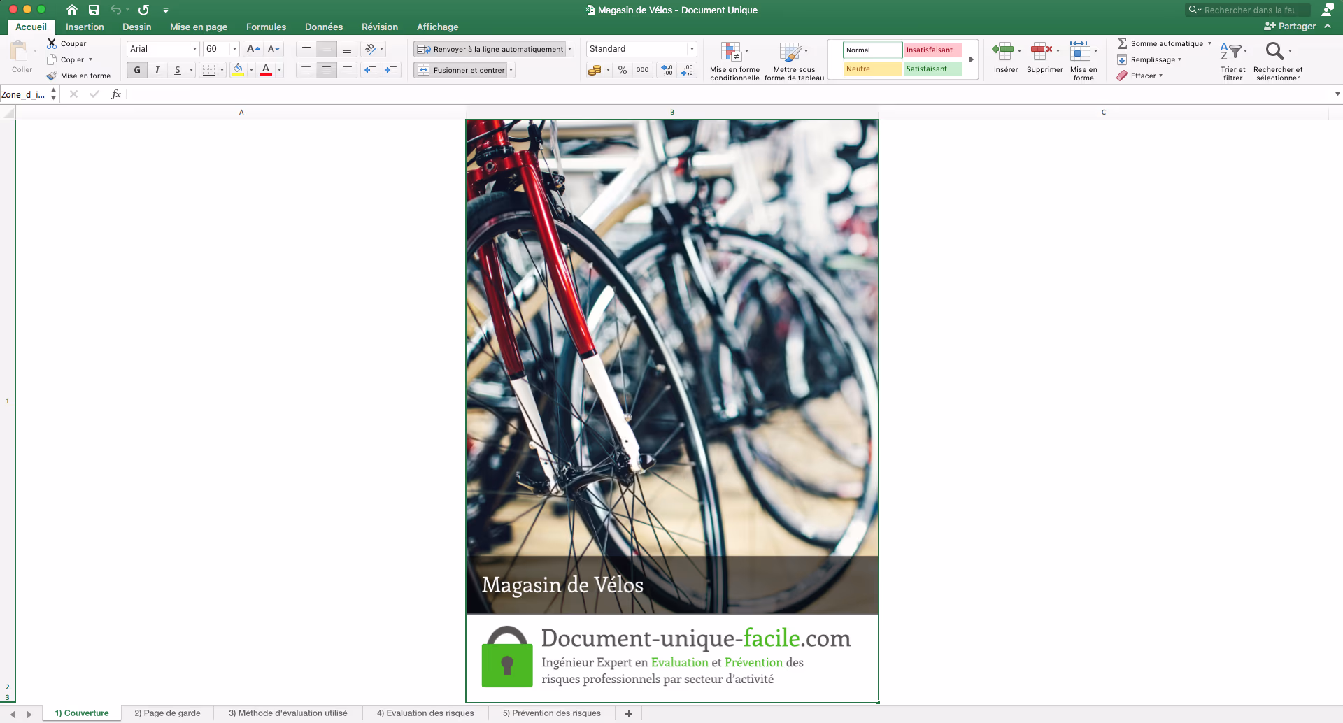 Document Unique : Magasin de Vélos