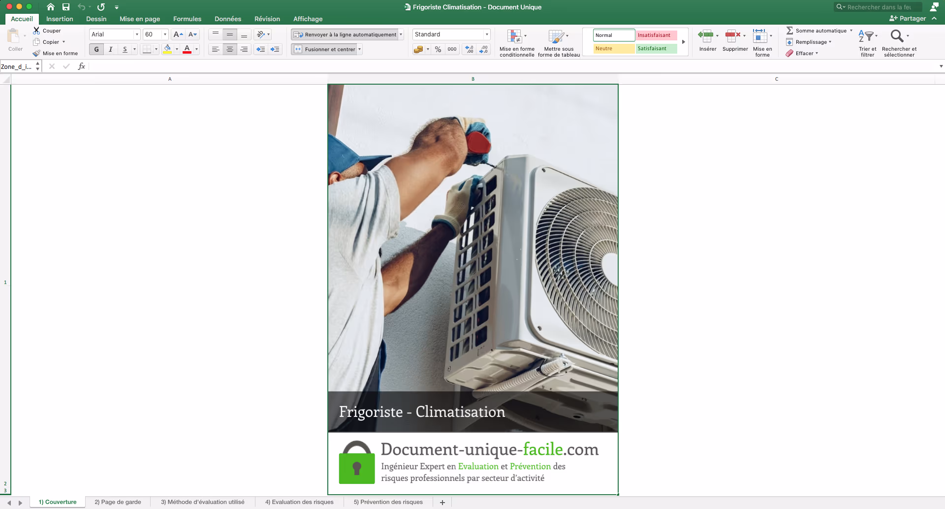 Document Unique : Frigoriste Climatisation