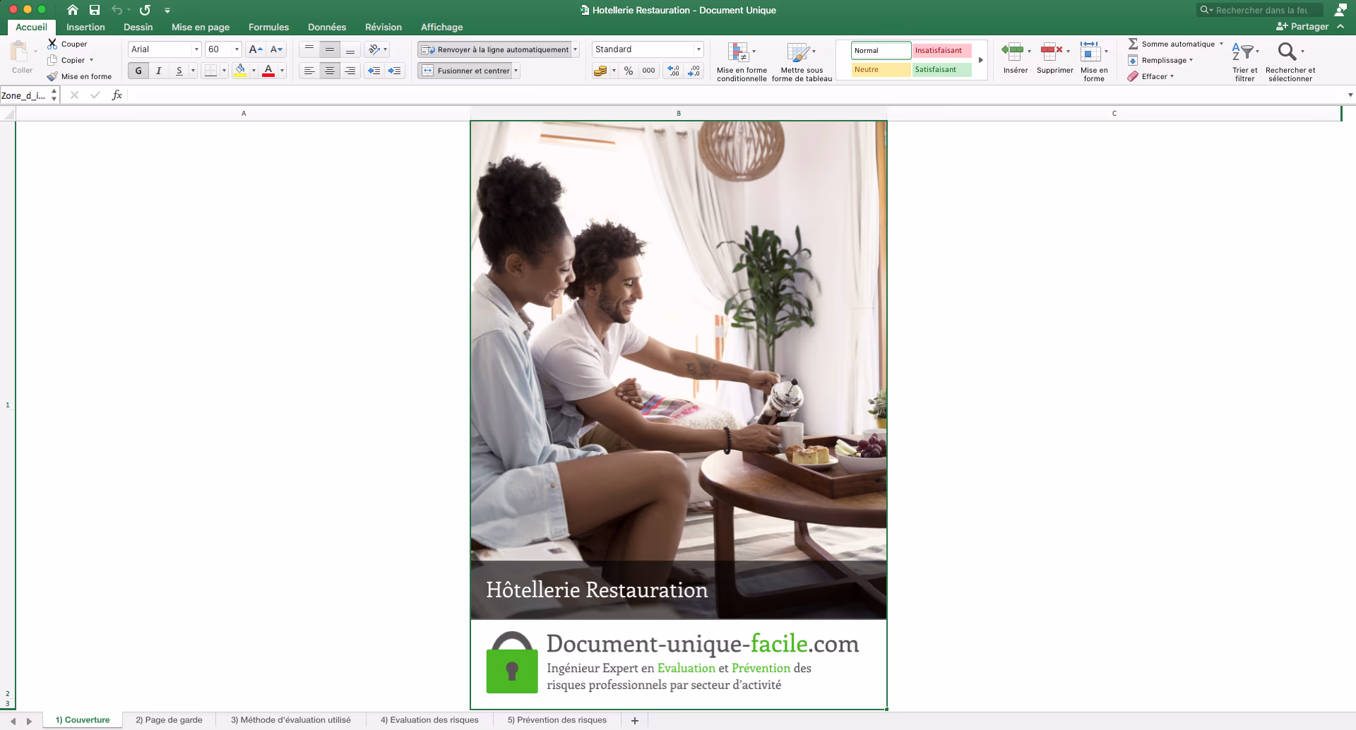 Document Unique : Hôtellerie Restauration