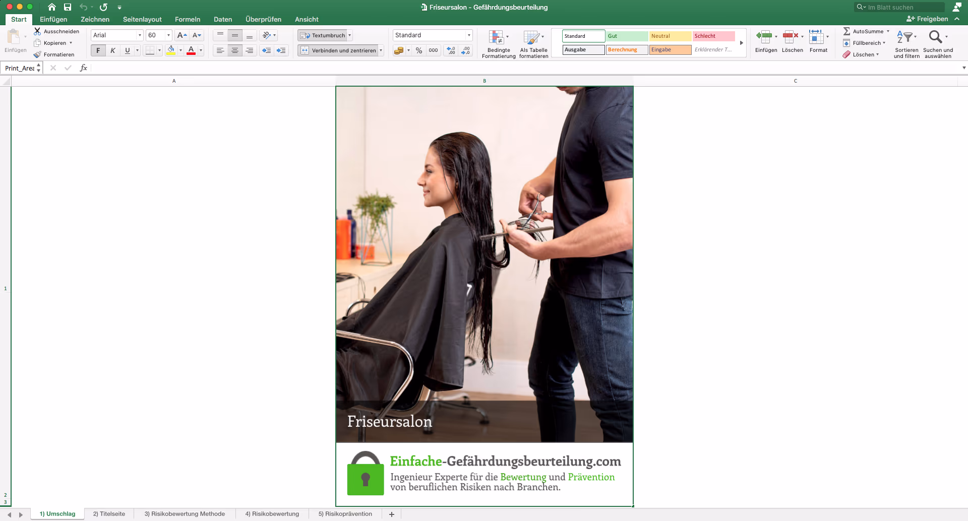 Gefährdungsbeurteilung - Friseursalon