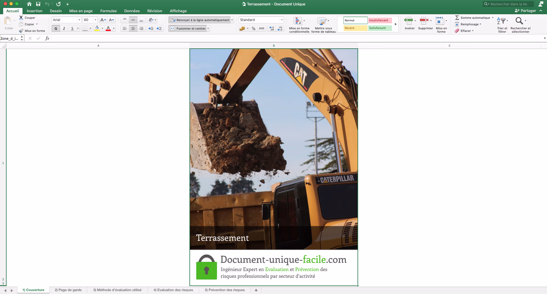 Document Unique : Terrassement