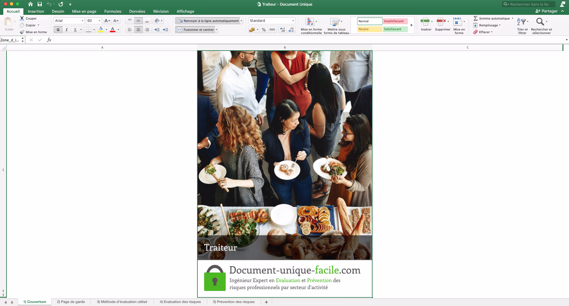 Document Unique : Traiteur