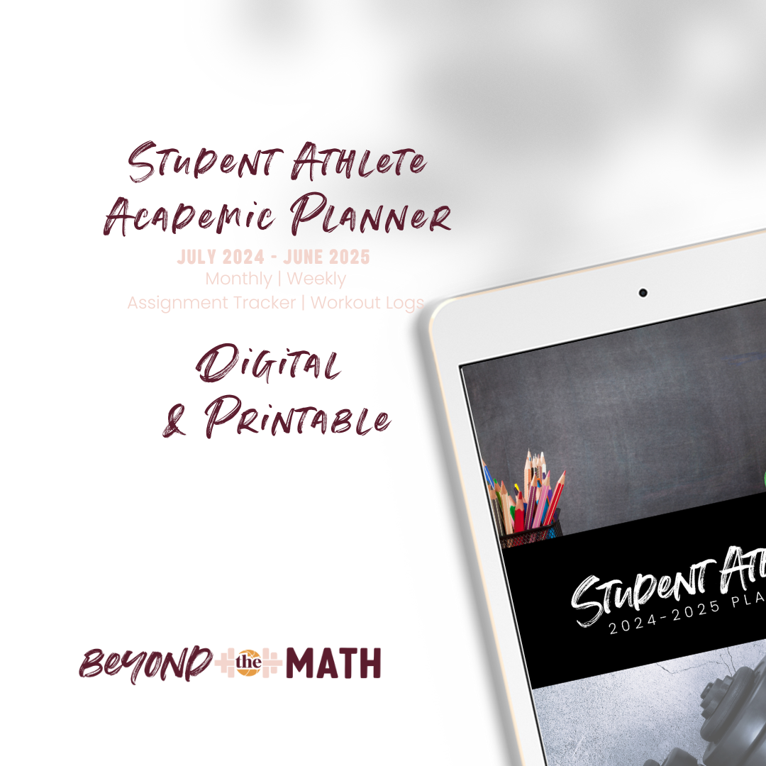 Student Athlete Academic Planner | July 2024- June 2025