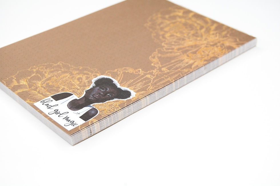 Thumbnail: Black Girl Magic Notepad, Planner, Planner Babe, Happy Notes, Stationery, Office Notes