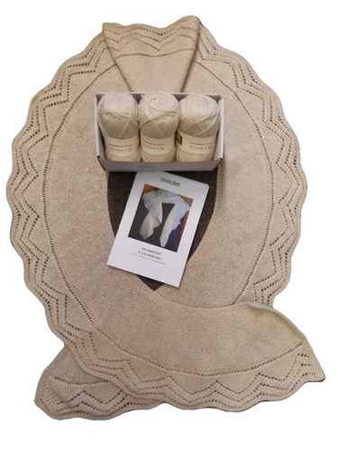 Hampshire Down Lace Edge Scarf Kit